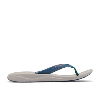 Dámské Žabky Columbia Flip Sandal Blankyt Zelene CKGQFI976